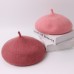 【2Y-8Y】Girls Fashion Solid Color Wool Beret Hat