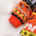 【12M-5Y】Unisex Cute Halloween Print T-shirt And Pants Set