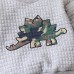 【18M-6Y】2-piece Boys Thick Camouflage Dinosaur Embroidered Long Sleeve Sweatshirt And Pants Set