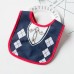 Groomsman Saliva Towel Child Fake Gentleman Bow Tie Personality Waterproof Bib  Royal Blue Sweater