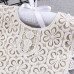 Cotton Lace Female Baby Bib Princess Bib Saliva Towel 360 Degree Rotation Child Fake Collar Decoration  Color  U  shaped White