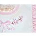 Heavy Industry Embroidered Princess Cotton Bib Baby Embroidered Saliva Towel  Ballet Shoes