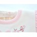 Heavy Industry Embroidered Princess Cotton Bib Baby Embroidered Saliva Towel  Ballet Shoes