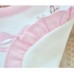 Heavy Industry Embroidered Princess Cotton Bib Baby Embroidered Saliva Towel  Ballet Shoes